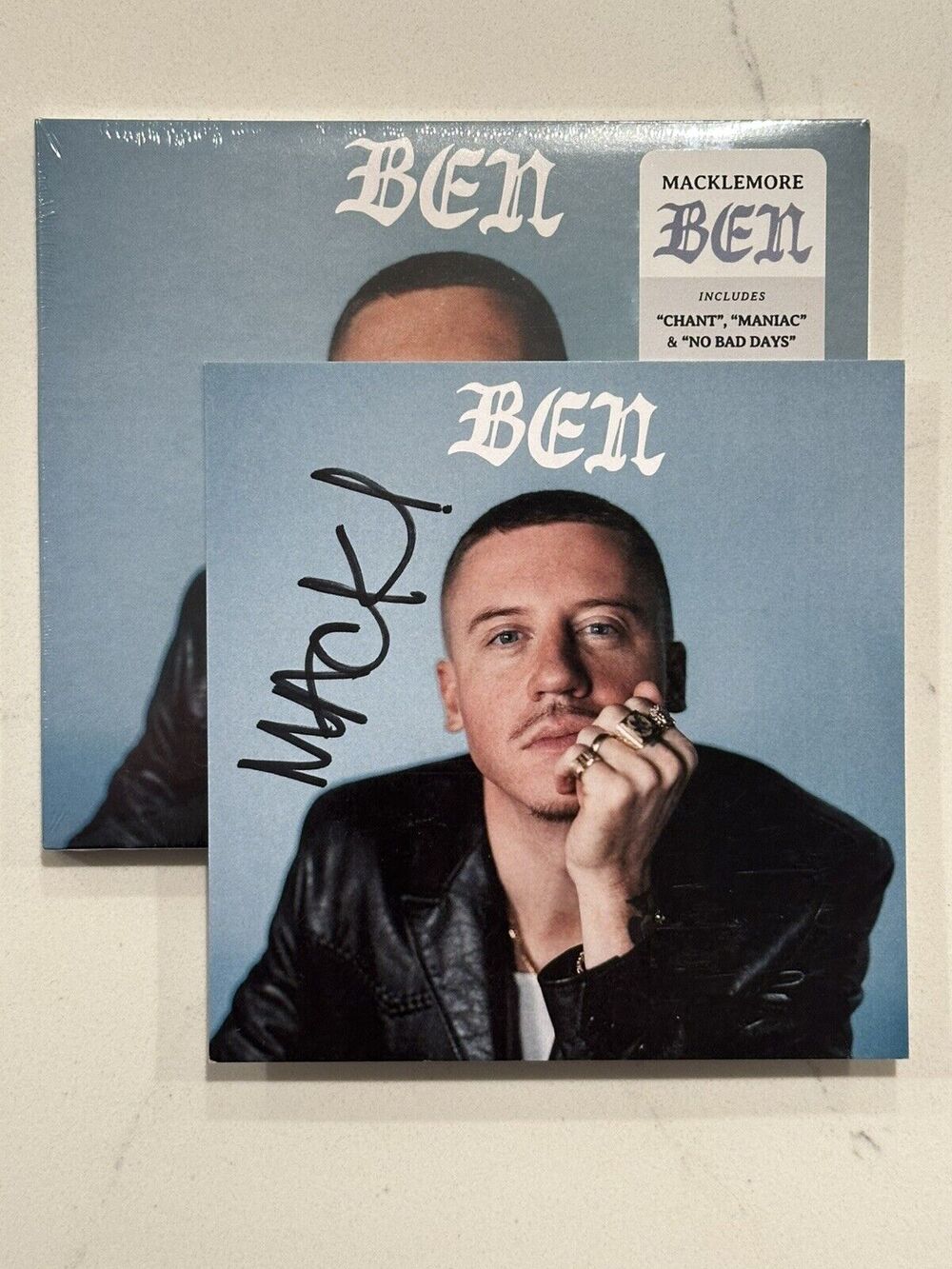Macklemore Signed / Autographed Ben CD New